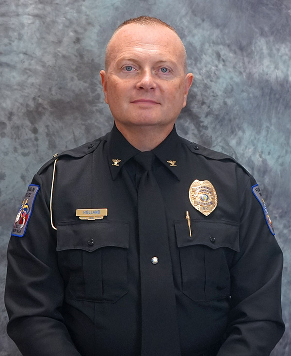 Chief of Police Devin Holland Franklin NC Police Department