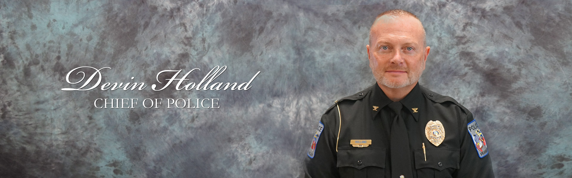 Franklin NC Chief of Police Devin Holland